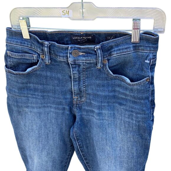 Lucky Brand Blue Midrise Crop Ava Jeans - Picture 6 of 9